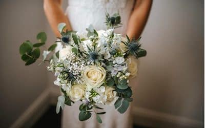 Stunning flowers for a beautiful wedding – photographed by Blue Lilly Weddings